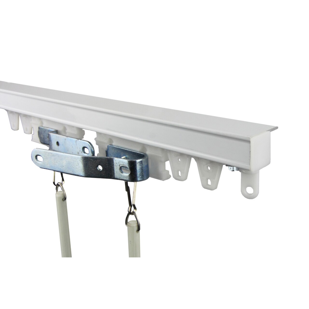 Rod Desyne Commercial Ceiling Curtain Track Kit 16ft (compose of two 8ft track)